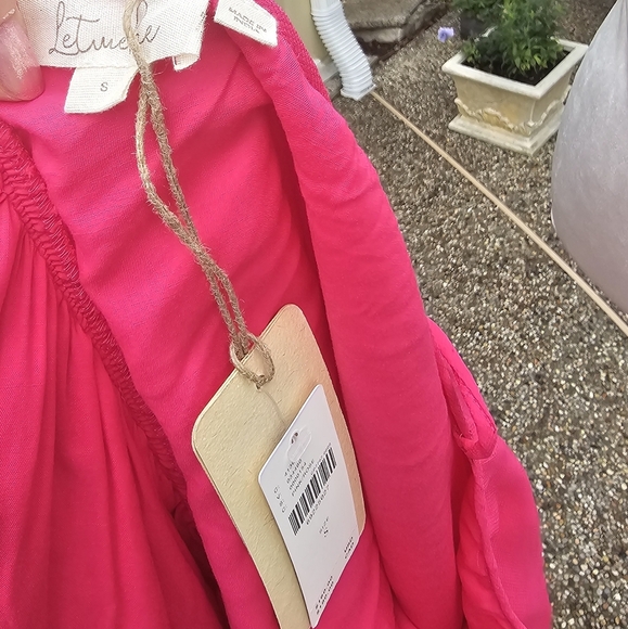 Nwt Letmebe Anthropologie Forever That Girl Sheer Flowy Mini Dress blouse S - Picture 8 of 15